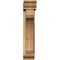 Ekena Millwork Legacy Traditional Rough Sawn Bracket w/ Offset Brace, Western Red Cedar, 6"W x 22"D x 30"H BKT0604X22X30LEC01RWR - alternate 2